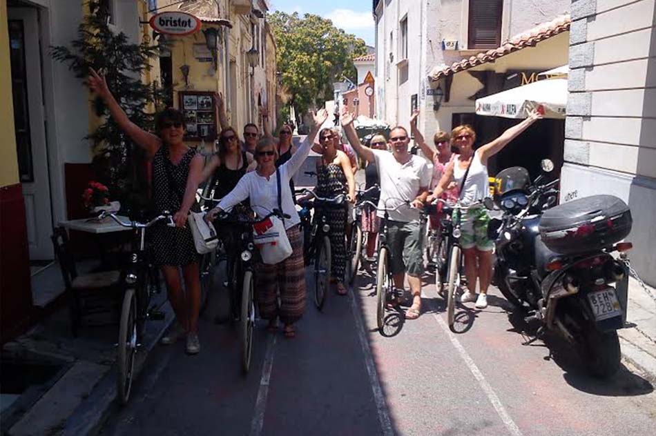Athens by bike - Katerina's Kouzina - Odyssey Poros