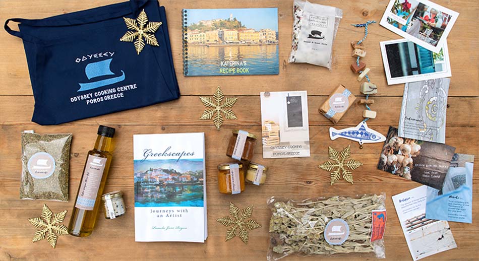 Odyssey Christmas Box - Katerina's Kouzina - Odyssey Poros