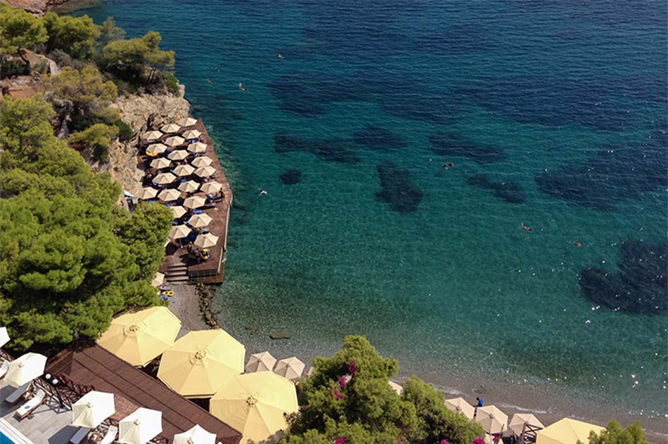 Dora’s top 10 beaches on Poros - Katerina's Kouzina - Odyssey Poros