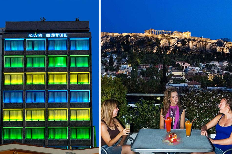 Hotel tip Athens: Athens Center Square Hotel - Katerina's Kouzina - Odyssey Poros