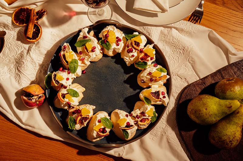 Sweet Christmas Wishes with a Meringue - Katerina's Kouzina