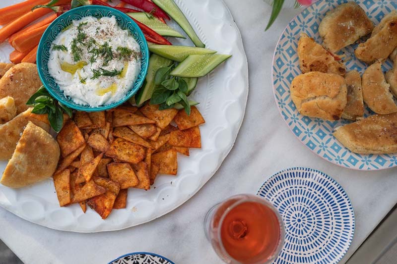 Homemade pita bread - Katerina's Kouzina