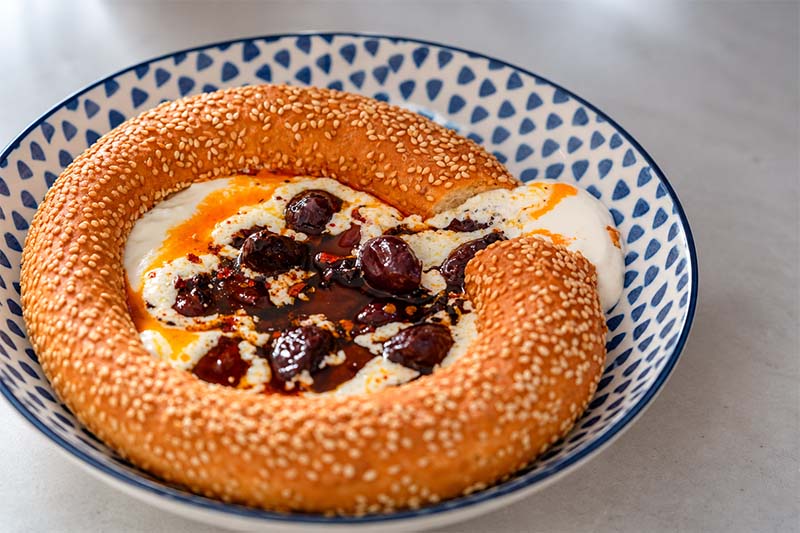 Whipped Feta & Spicy Baked Olives - Katerina's Kouzina